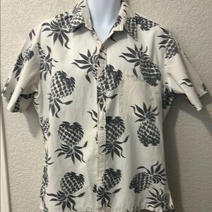 RJC Reverse Print Hawaiin Shirt Sz L